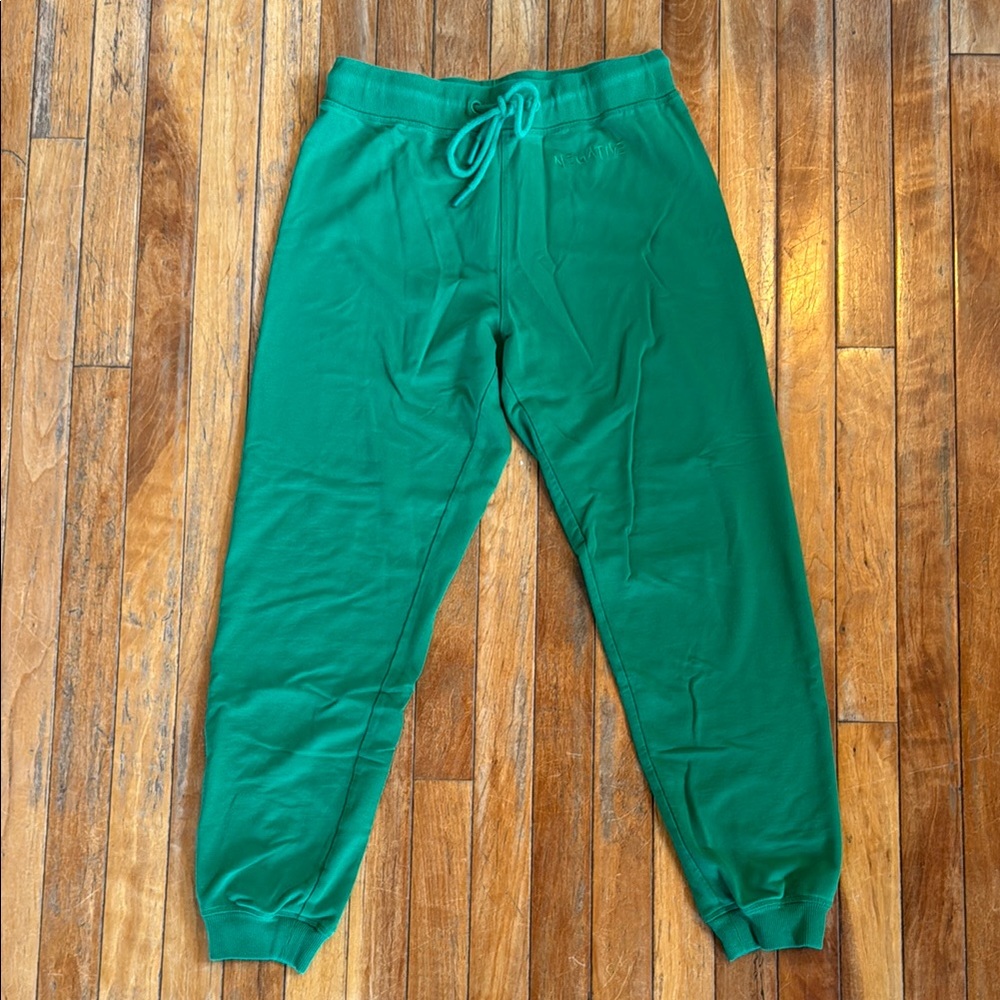 Negative Underwear Green Track Pants
